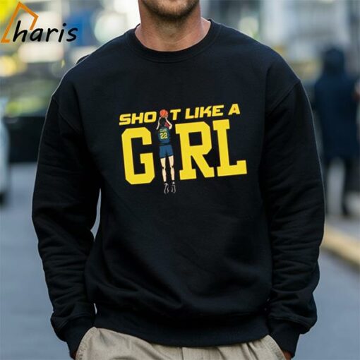 Caitlin Clark Shoot Like A Girl Shirt