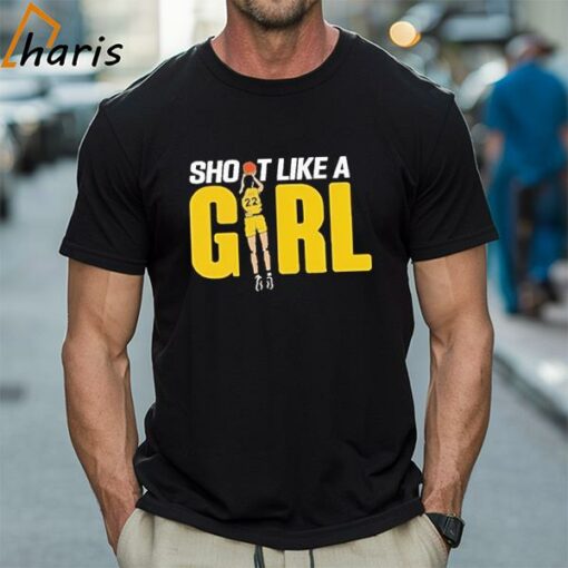 Caitlin Clark Short Like A Girl T-shirt