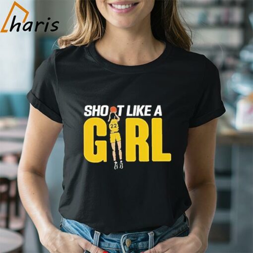 Caitlin Clark Short Like A Girl T-shirt