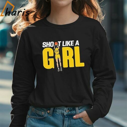 Caitlin Clark Short Like A Girl T-shirt