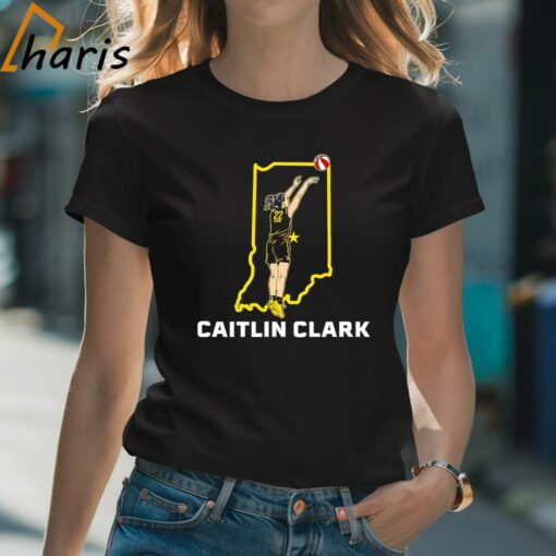 Caitlin Clark State Star Indiana Basketball Shirt