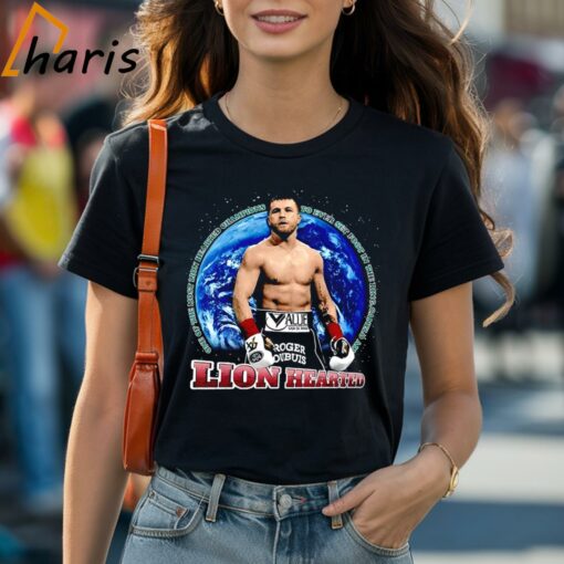 Canelo Alvarez One Of The Most Lion Hearted Champions Shirt