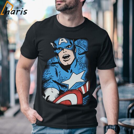 Captain America Marvel Comics Men’s T-shirt