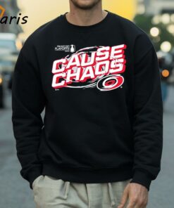 Cause Chaos Carolina Hurricanes 2024 Stanley Cup Playoffs Shirt 4