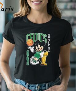 Champions Boston Celtics NBA Finals 2024 Mickey Mouse T-Shirt
