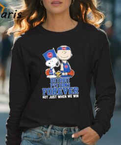 Charlie Brown Snoopy Woodstock Detroit Pistons Forever Not Just When We Win Logo shirt 4