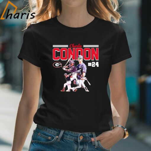 Charlie Condon Player Georgia NCAA Baseball Collage Poster Shirt