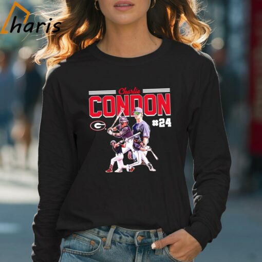 Charlie Condon Player Georgia NCAA Baseball Collage Poster Shirt