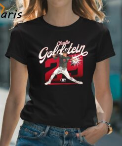 Charlie Goldstein Player Georgia NCAA Baseball Collage Shirt