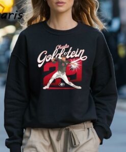 Charlie Goldstein Player Georgia NCAA Baseball Collage Shirt 2 Charlie Goldstein Player Georgia NCAA Baseball Collage Shirt 3
