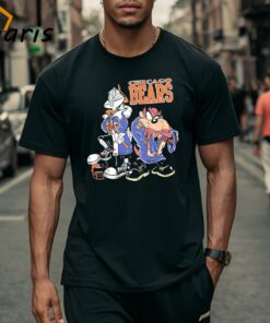 Chicago Bears Tasmanian Devil And Bug Bunny Cartoon Shirt