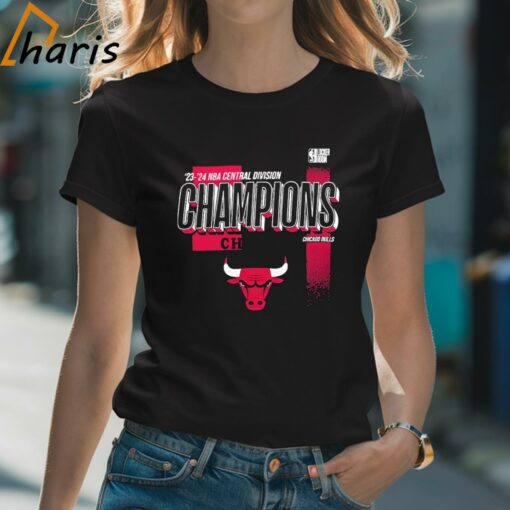 Chicago Bulls 2024 Central Division Champions Locker Room T-shirt