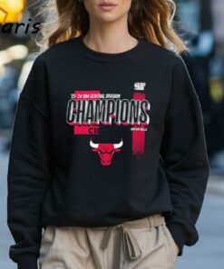 Chicago Bulls 2024 Central Division Champions Locker Room T-shirt 2 Chicago Bulls 2024 Central Division Champions Locker Room T shirt 3