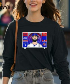 Chicago Cubs 7 Dansby Swanson Shortstop All star Shirt 4