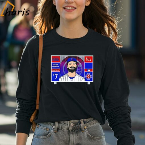 Chicago Cubs 7 Dansby Swanson Shortstop All-star Shirt