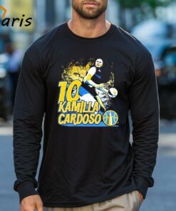 Chicago Sky Kamilla Cardoso 10 Women's Scream Shirt 2 Chicago Sky Kamilla Cardoso 10 Womens Scream Shirt 3