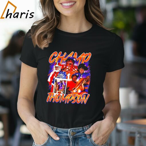 Clemson Tigers Champ Thompson No 1 Graphic Shirt