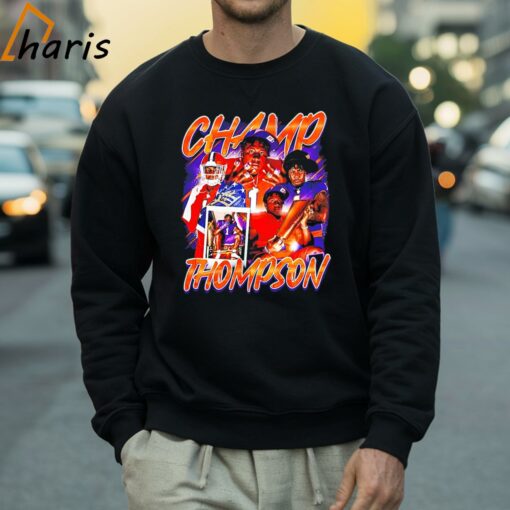 Clemson Tigers Champ Thompson No 1 Graphic Shirt