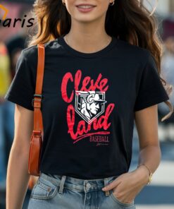Cleveland Script Baseball Guardian T-shirt