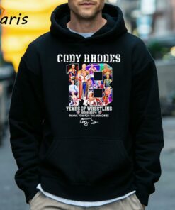 Cody Rhodes 18 Years Of Wrestling 2006 2024 Thank You For The Memories shirt 5