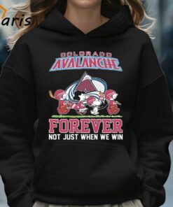 Colorado Avalanche Forever Not Just When We Win The Peanuts Movie Characters Shirt 4 Colorado Avalanche Forever Not Just When We Win The Peanuts Movie Characters Shirt 5