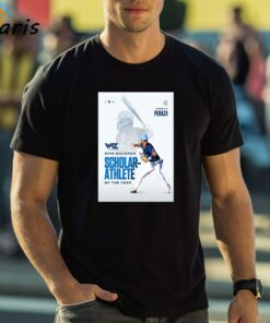Congrats Angelo Peraza Being Named The 2024 West Coast Conference Mike Gilleran Scholar-Athlete Of The Year Shirt Congrats Angelo Peraza Being Named The 2024 West Coast Conference Mike Gilleran Scholar-Athlete Of The Year Shirt
