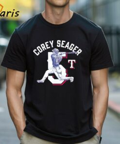 Corey Seager Texas Rangers Player Swing Shirt Corey Seager Texas Rangers Player Swing Shirt