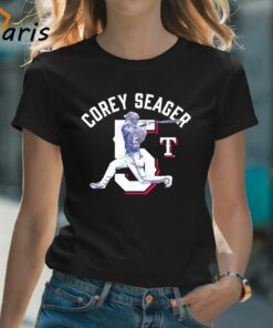 Corey Seager Texas Rangers Player Swing Shirt