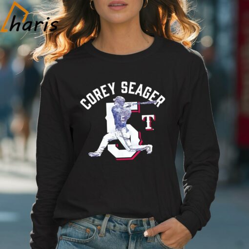 Corey Seager Texas Rangers Player Swing Shirt