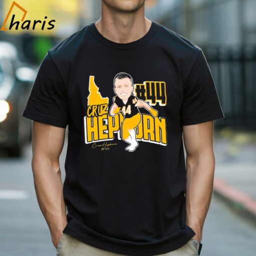 Cruz Hepburn 2024 Idaho Linebacker Signature Shirt