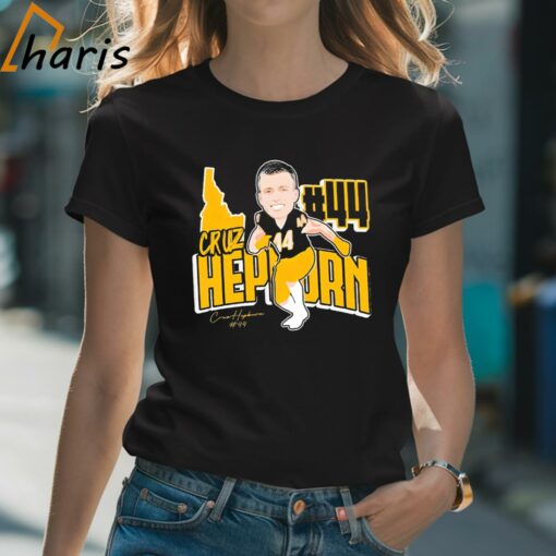 Cruz Hepburn 2024 Idaho Linebacker Signature Shirt