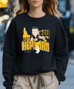 Cruz Hepburn 2024 Idaho Linebacker Signature Shirt 3