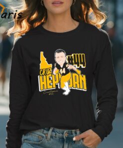 Cruz Hepburn 2024 Idaho Linebacker Signature Shirt 4