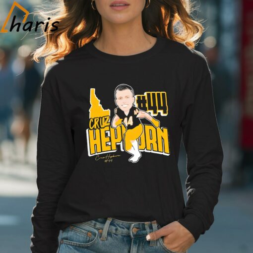 Cruz Hepburn 2024 Idaho Linebacker Signature Shirt