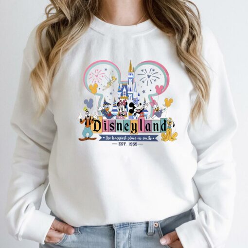 Cute Mickey Disney land Est 1955 Shirt, Disney Mickey And Friends Shirt