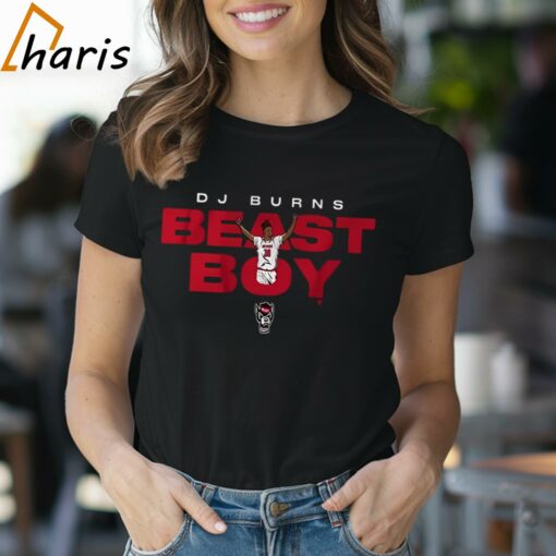 DJ Burns Beast Boy NC State Basketball T-shirt