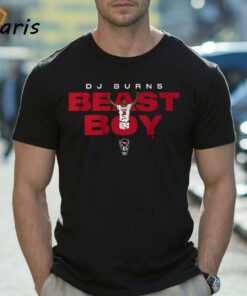 DJ Burns Beast Boy NC State Basketball T-shirt