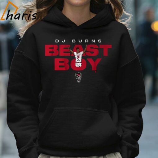 DJ Burns Beast Boy NC State Basketball T-shirt