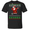 Dabbing Santa Golf Ugly Christmas Sweater Shirt Sweatshirt Long Sleeve Hoodie Tank Mug