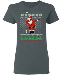 Dabbing Santa Golf Ugly Christmas Sweater Shirt Sweatshirt Long Sleeve Hoodie Tank Mug
