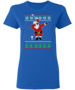 Dabbing Santa Golf Ugly Christmas Sweater Shirt Sweatshirt Long Sleeve Hoodie Tank Mug 12
