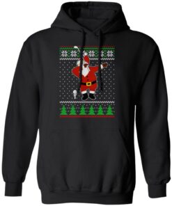Dabbing Santa Golf Ugly Christmas Sweater Shirt Sweatshirt Long Sleeve Hoodie Tank Mug 2