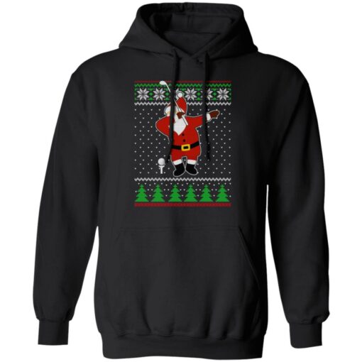 Dabbing Santa Golf Ugly Christmas Sweater Shirt Sweatshirt Long Sleeve Hoodie Tank Mug