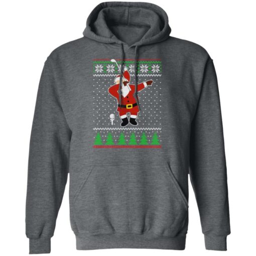 Dabbing Santa Golf Ugly Christmas Sweater Shirt Sweatshirt Long Sleeve Hoodie Tank Mug