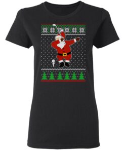 Dabbing Santa Golf Ugly Christmas Sweater Shirt Sweatshirt Long Sleeve Hoodie Tank Mug 9