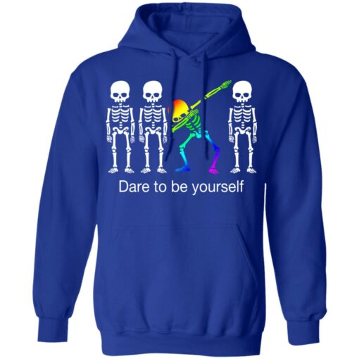 Dabbing Skeleton Dare To Be Yourself T-Shirts