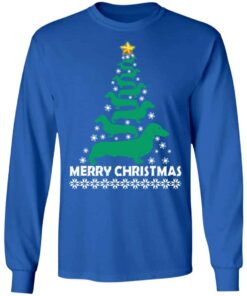 Dachshund Christmas Tree sweatshirt Shirt Sweatshirt Long Sleeve Hoodie Tank Mug