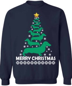 Dachshund Christmas Tree sweatshirt Shirt Sweatshirt Long Sleeve Hoodie Tank Mug 5