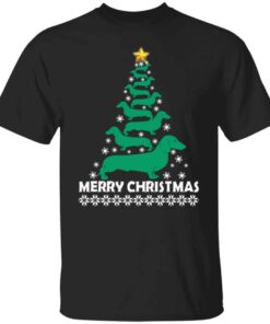 Dachshund Christmas Tree sweatshirt Shirt Sweatshirt Long Sleeve Hoodie Tank Mug 8