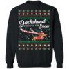 Dachshund through the Snow Christmas sweatshirt Shirt Sweatshirt Long Sleeve Hoodie Tank Mug